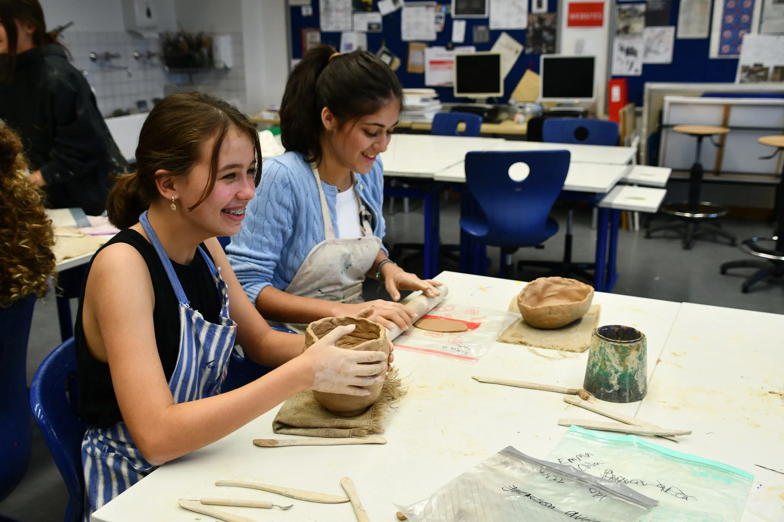 Pottery class